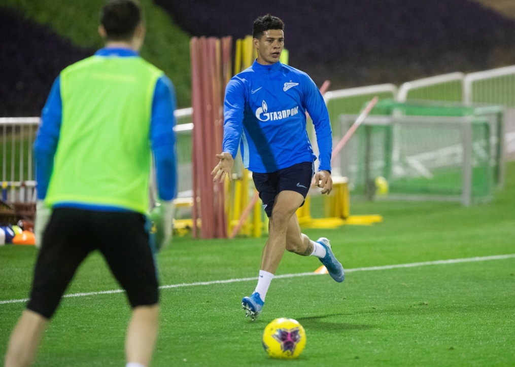 «Газпром»-тренировочные сборы в Катаре: 14 января, вечерняя тренировка