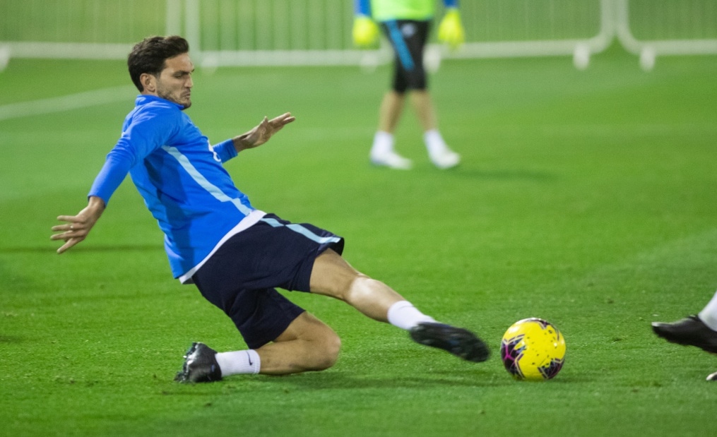 «Газпром»-тренировочные сборы в Катаре: 14 января, вечерняя тренировка