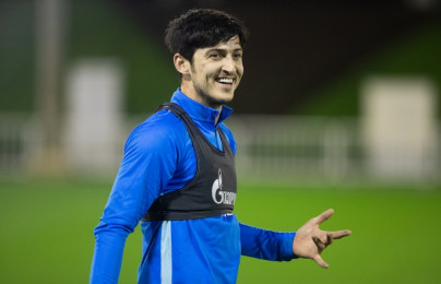 «Газпром»-тренировочные сборы в Катаре: 14 января, вечерняя тренировка