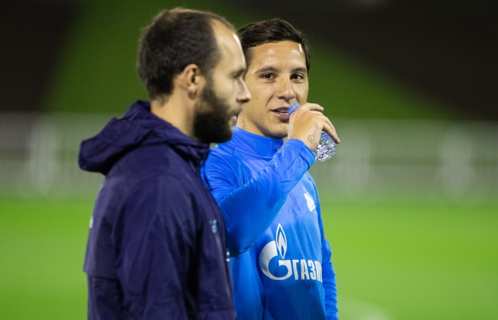 «Газпром»-тренировочные сборы в Катаре: 14 января, вечерняя тренировка