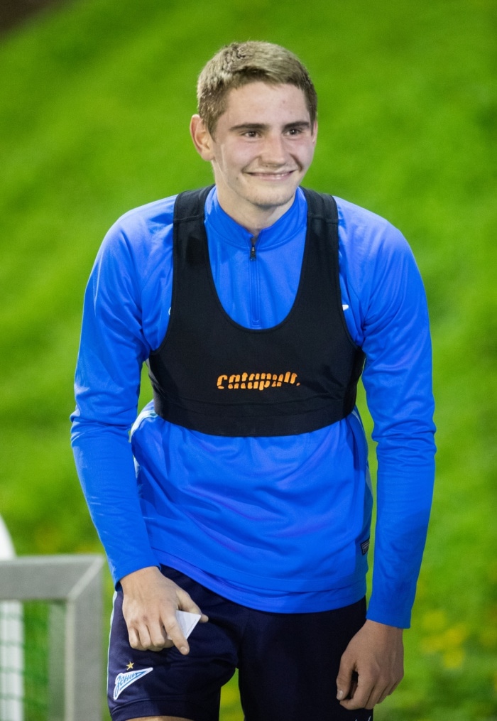 «Газпром»-тренировочные сборы в Катаре: 14 января, вечерняя тренировка