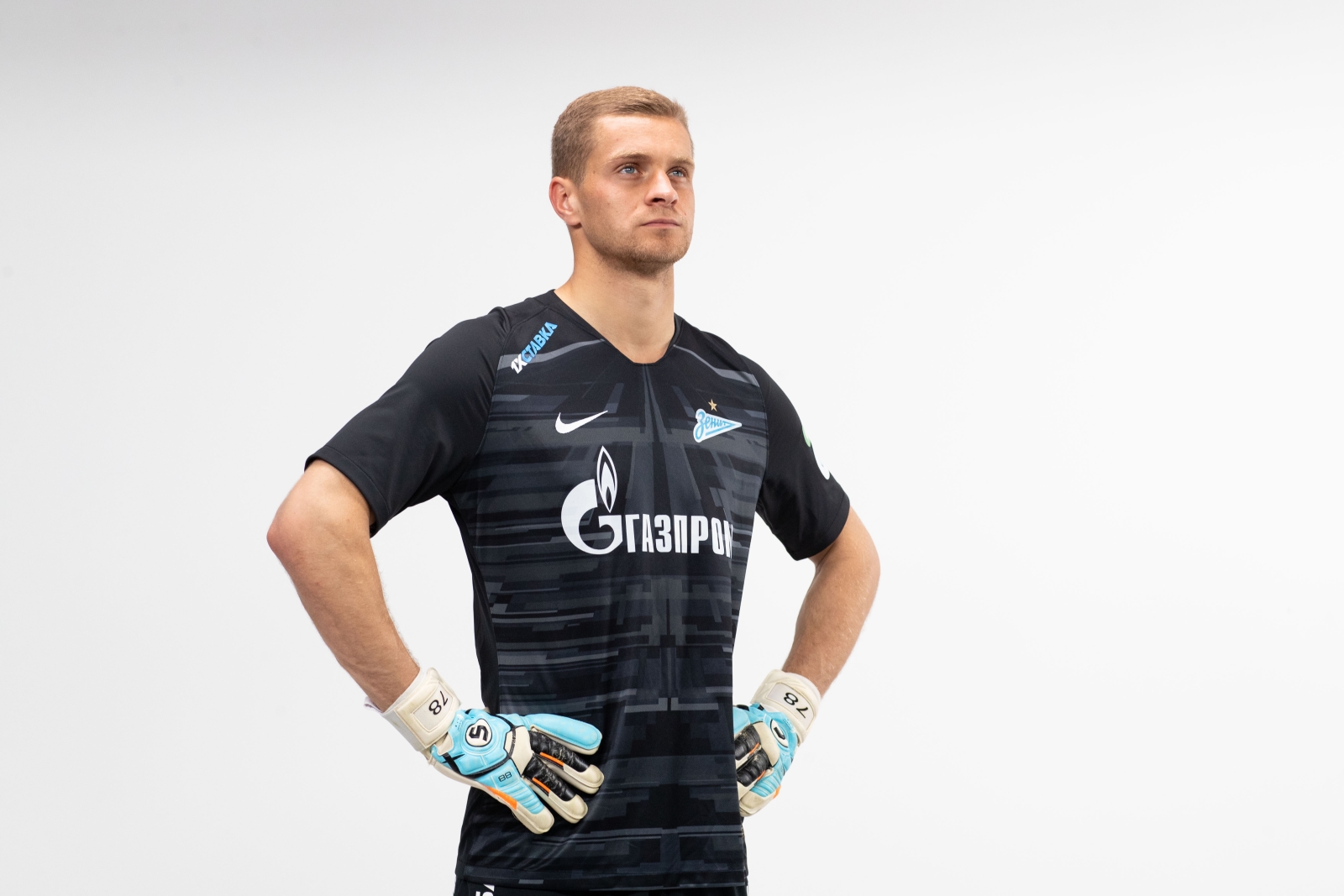 Фотосессия футболистов и тренеров основного состава ФК «Зенит» сезона 2019/20