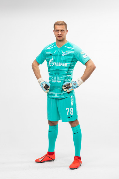 Фотосессия футболистов и тренеров основного состава ФК «Зенит» сезона 2019/20