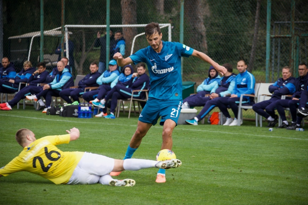 Товарищеский матч «Зенит» — «Ислочь»