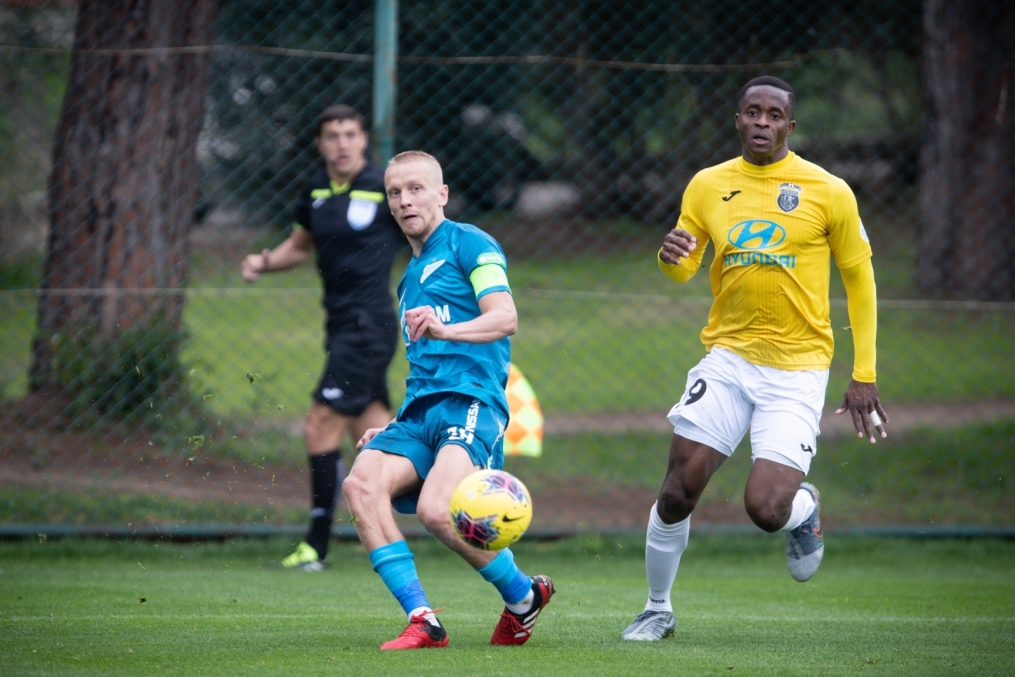 Товарищеский матч «Зенит» — «Ислочь»