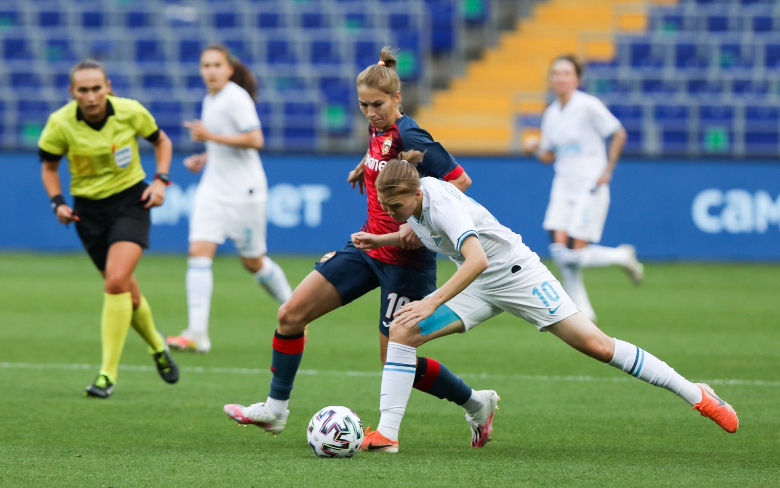 Чемпионат России среди женских команд — Cуперлига 2020, 1-й тур, ЦСКА — «Зенит»