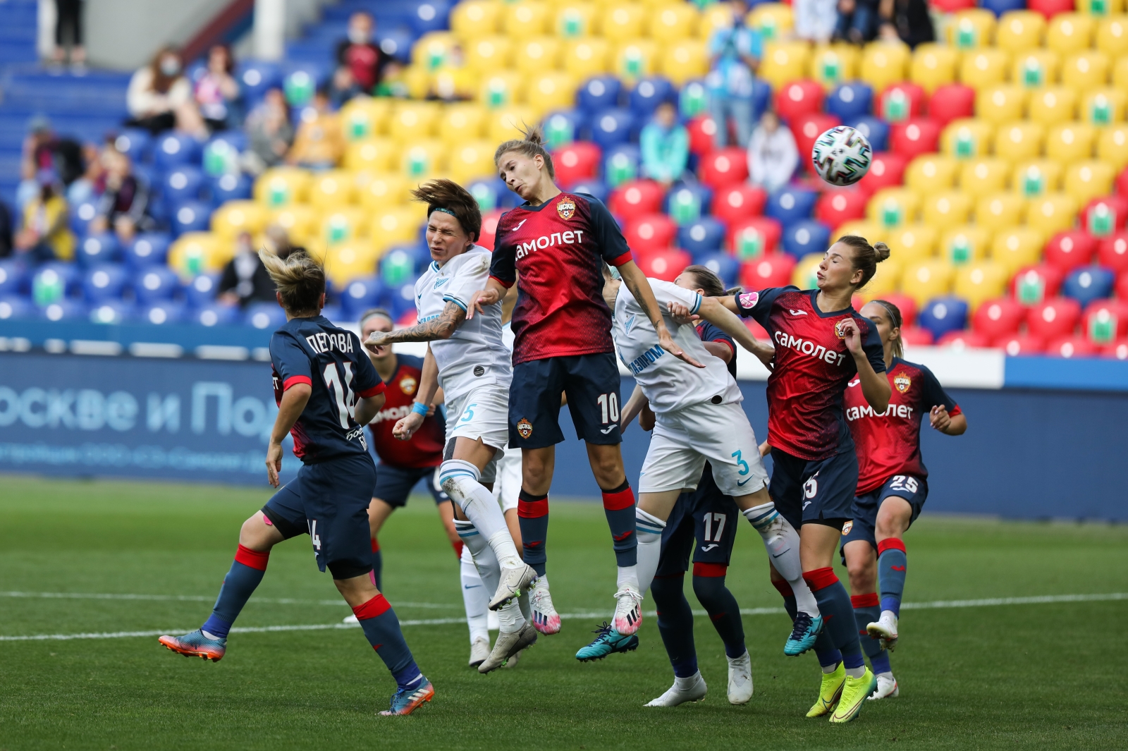 Чемпионат России среди женских команд — Cуперлига 2020, 1-й тур, ЦСКА — «Зенит»