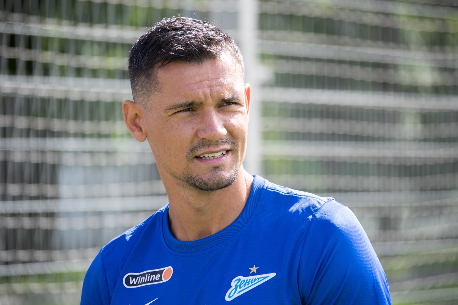 Первый день Деяна Ловрена в «Газпром»-тренировочном центре