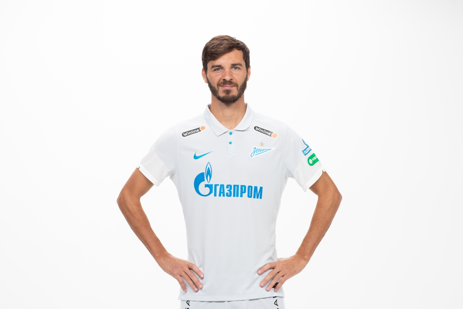 Фотосессия футболистов и тренеров основного состава ФК «Зенит» сезона 2020/21