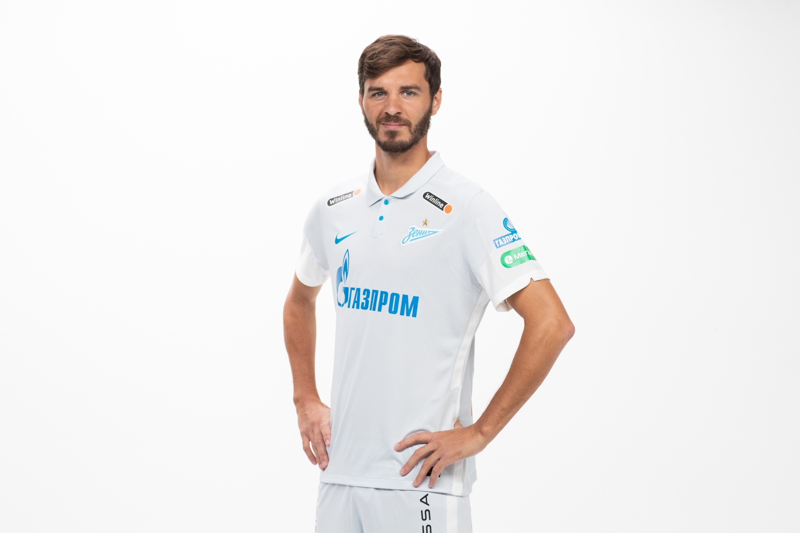 Фотосессия футболистов и тренеров основного состава ФК «Зенит» сезона 2020/21