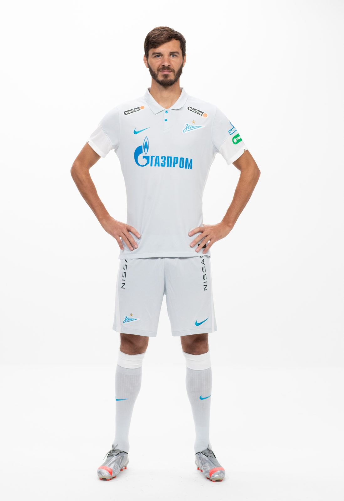 Фотосессия футболистов и тренеров основного состава ФК «Зенит» сезона 2020/21