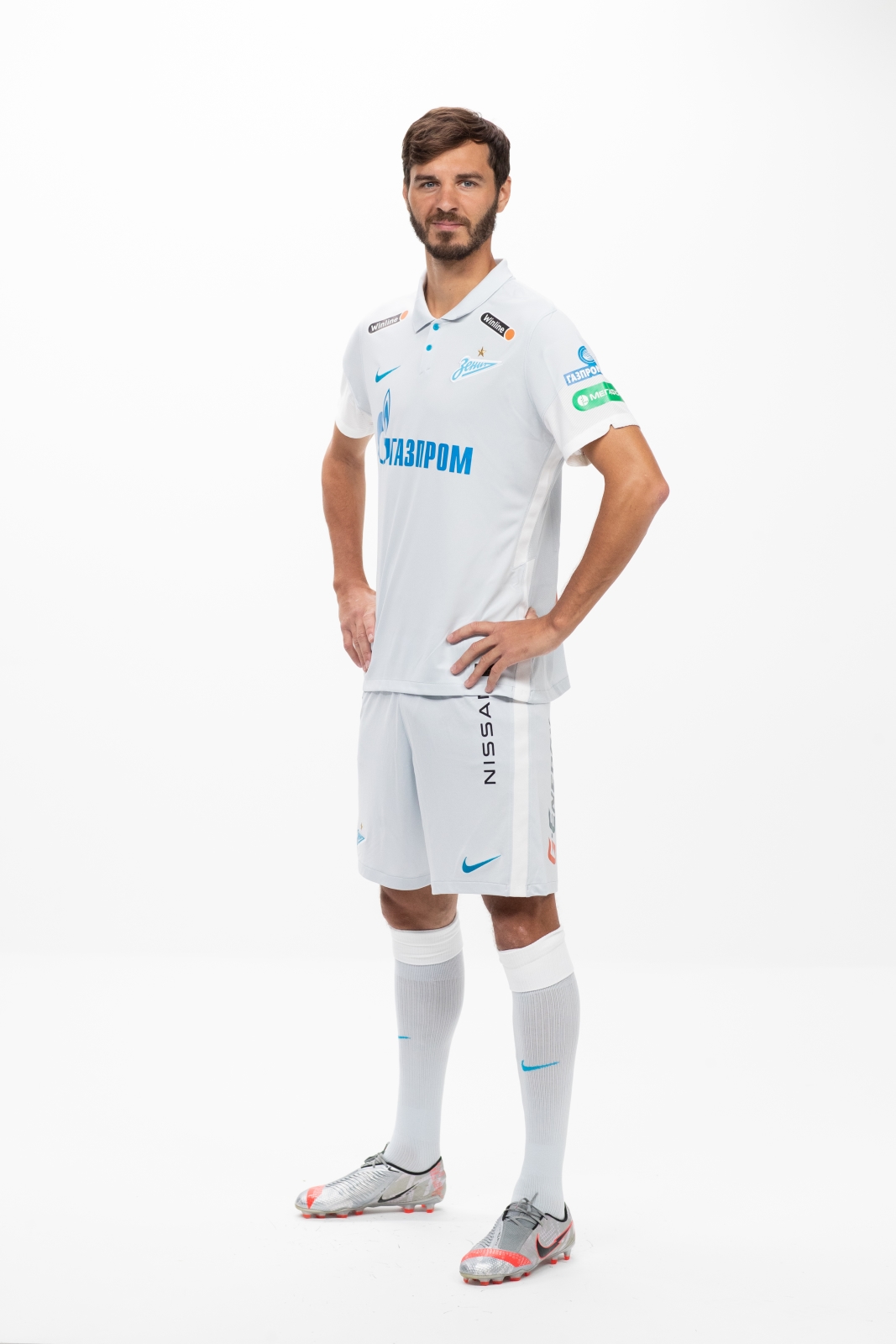 Фотосессия футболистов и тренеров основного состава ФК «Зенит» сезона 2020/21