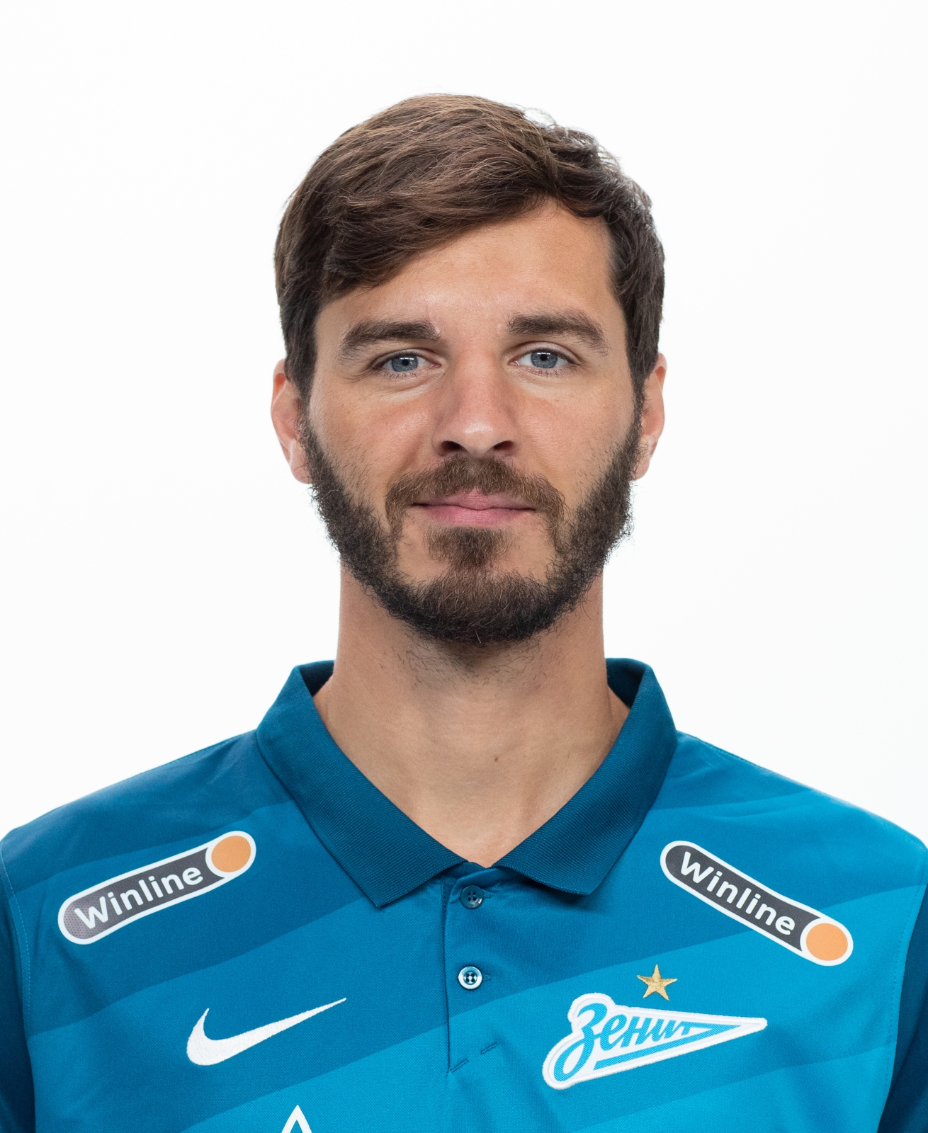 Фотосессия футболистов и тренеров основного состава ФК «Зенит» сезона 2020/21