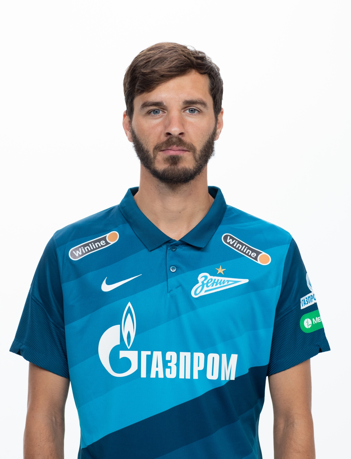 Фотосессия футболистов и тренеров основного состава ФК «Зенит» сезона 2020/21