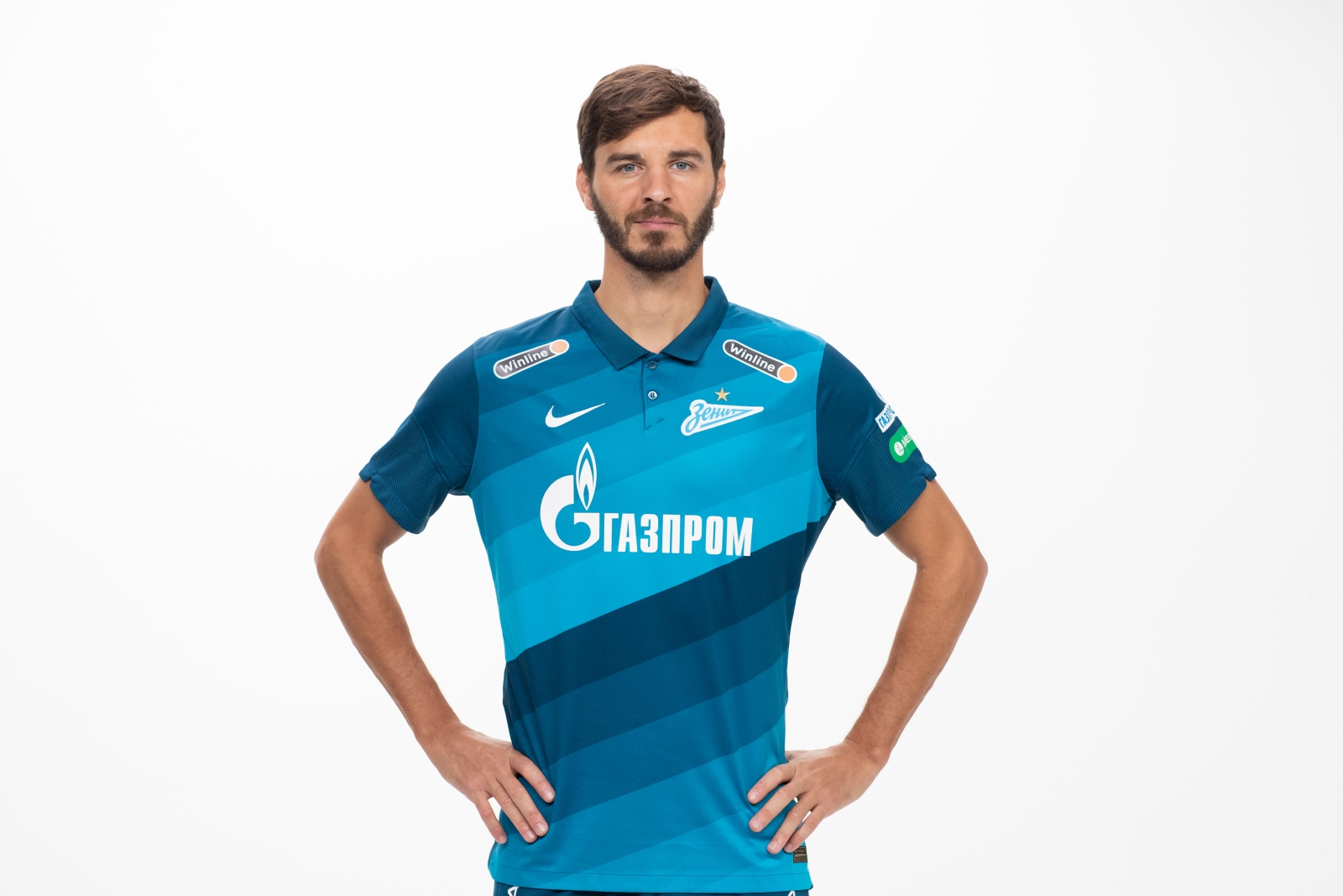 Фотосессия футболистов и тренеров основного состава ФК «Зенит» сезона 2020/21