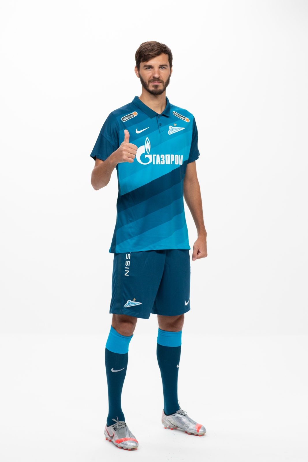 Фотосессия футболистов и тренеров основного состава ФК «Зенит» сезона 2020/21