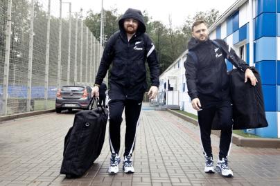 Тренировка «Зенита»-2 перед выездом в Коломну