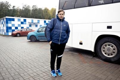 Тренировка «Зенита»-2 перед выездом в Коломну