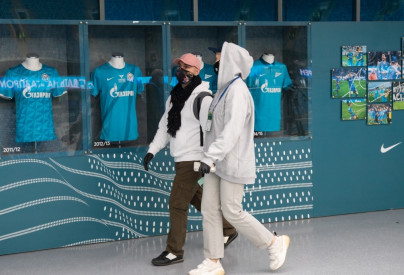 «Фан-променад» перед матчем «Зенит» — «Сочи»