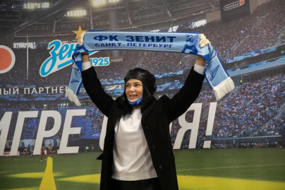 «Фан-променад» перед матчем «Зенит» — «Сочи»