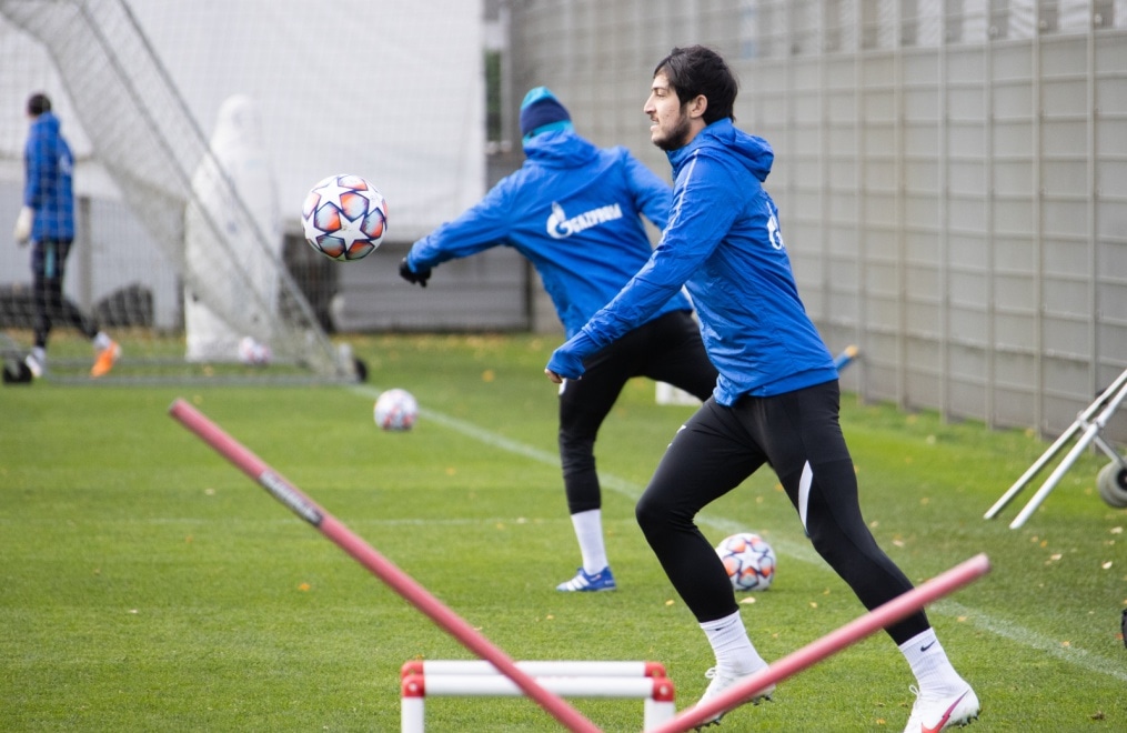 Открытая тренировка «Зенита» перед матчем с «Брюгге»