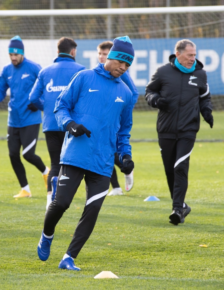 Открытая тренировка «Зенита» перед матчем с «Брюгге»