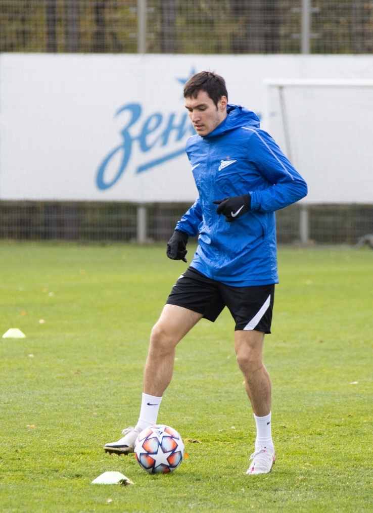 Открытая тренировка «Зенита» перед матчем с «Брюгге»