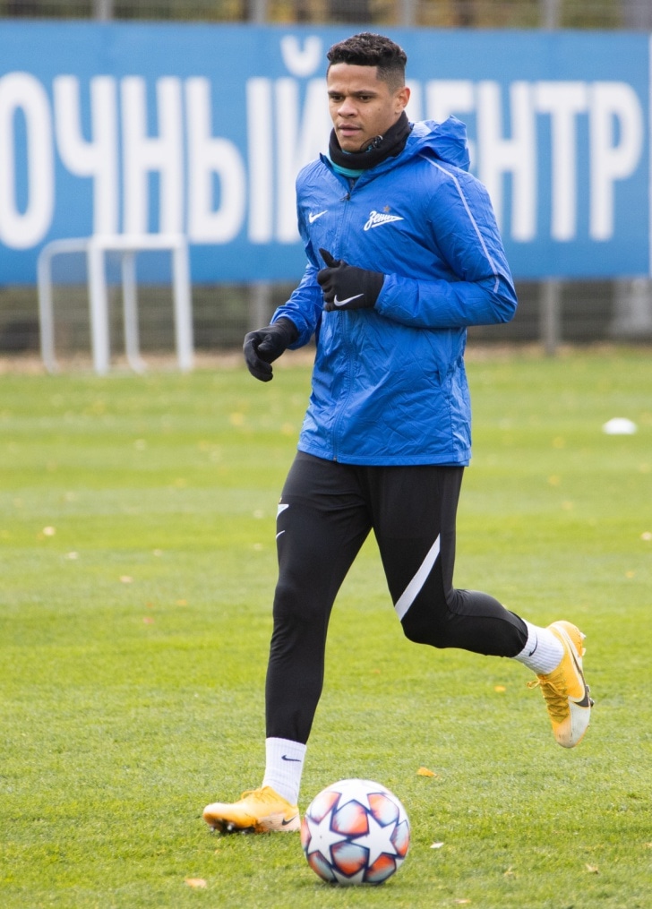 Открытая тренировка «Зенита» перед матчем с «Брюгге»