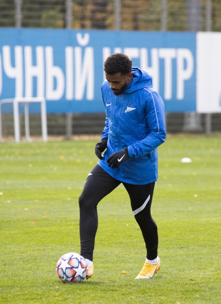 Открытая тренировка «Зенита» перед матчем с «Брюгге»