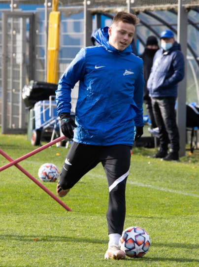 Открытая тренировка «Зенита» перед матчем с «Брюгге»