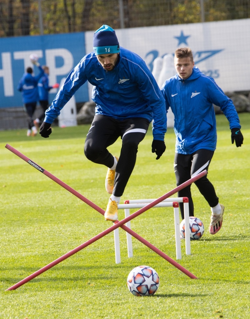 Открытая тренировка «Зенита» перед матчем с «Брюгге»