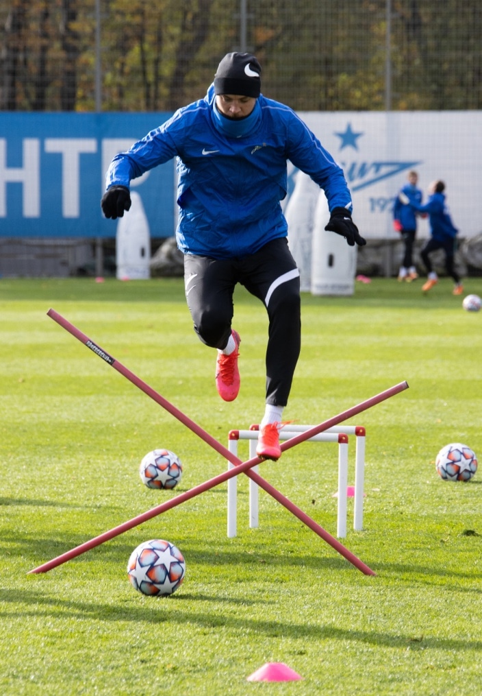 Открытая тренировка «Зенита» перед матчем с «Брюгге»