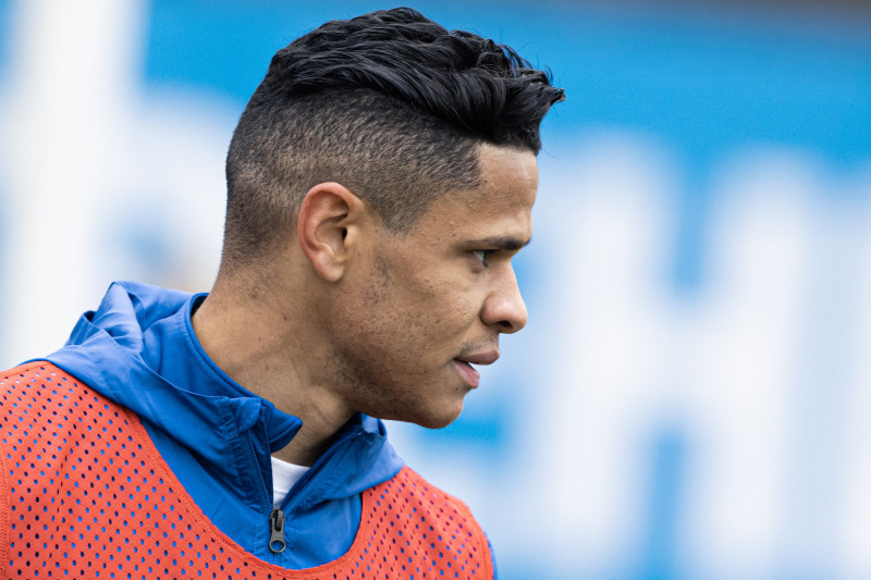 Тренировка «Зенита» перед матчем с «Ахматом»