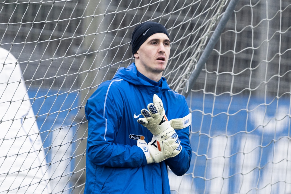 Тренировка «Зенита» перед матчем с «Ахматом»