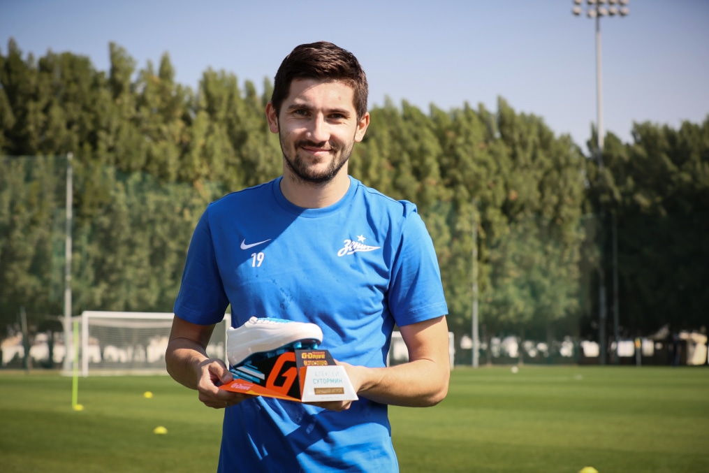 «Газпром» — тренировочные сборы «Зенита» в Дубае: 16 января, утренняя тренировка