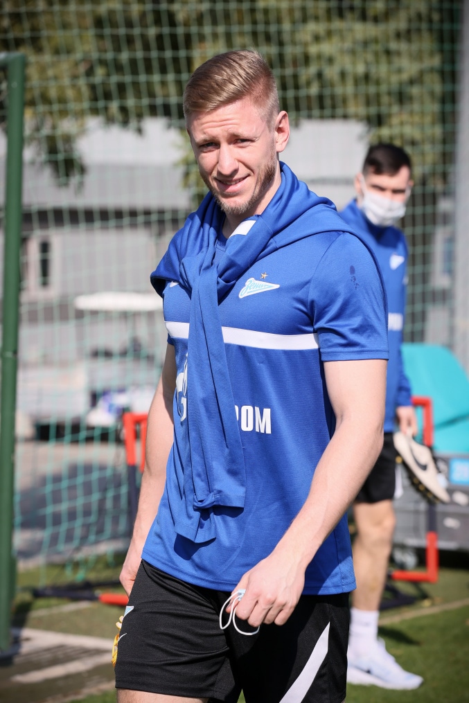 «Газпром» — тренировочные сборы «Зенита» в Дубае: 16 января, утренняя тренировка