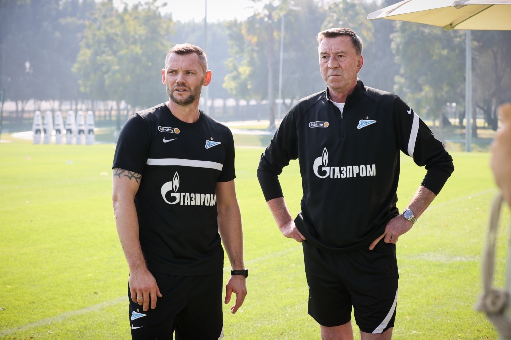 «Газпром» — тренировочные сборы «Зенита» в Дубае: 16 января, утренняя тренировка