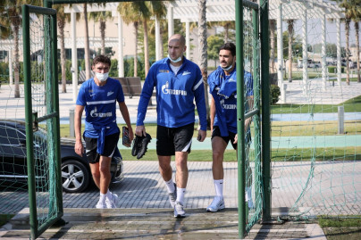 «Газпром» — тренировочные сборы «Зенита» в Дубае: 16 января, утренняя тренировка
