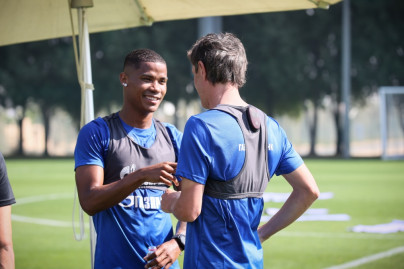 «Газпром» — тренировочные сборы «Зенита» в Дубае: 16 января, утренняя тренировка