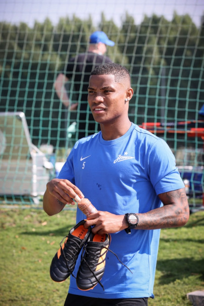 «Газпром» — тренировочные сборы «Зенита» в Дубае: 16 января, утренняя тренировка