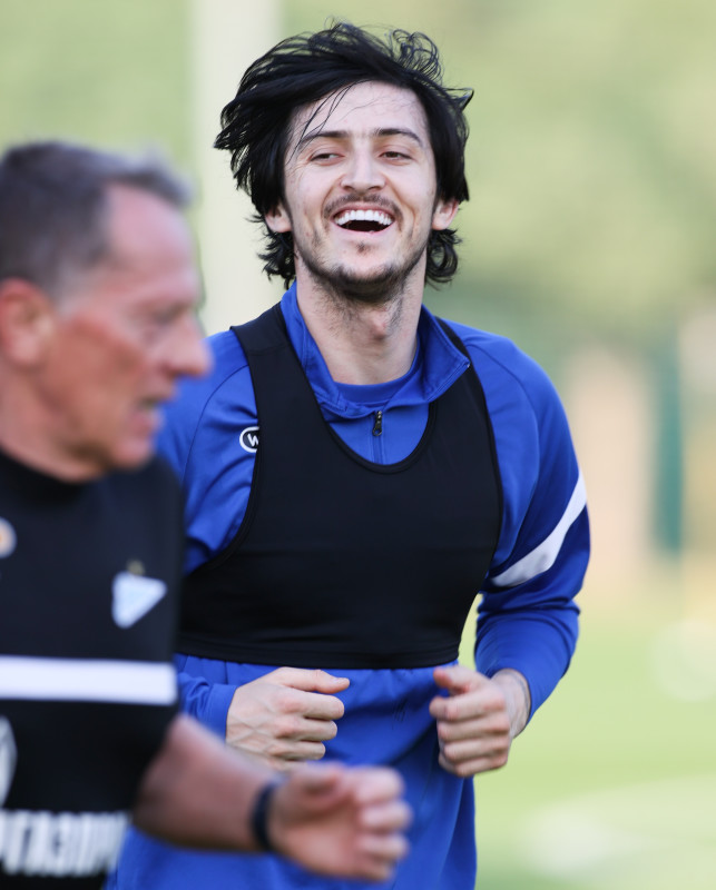 «Газпром»-тренировочные сборы «Зенита» в Дубае: 17 января, вечерняя тренировка