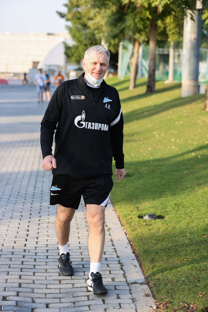 «Газпром»-тренировочные сборы «Зенита» в Дубае: 17 января, вечерняя тренировка