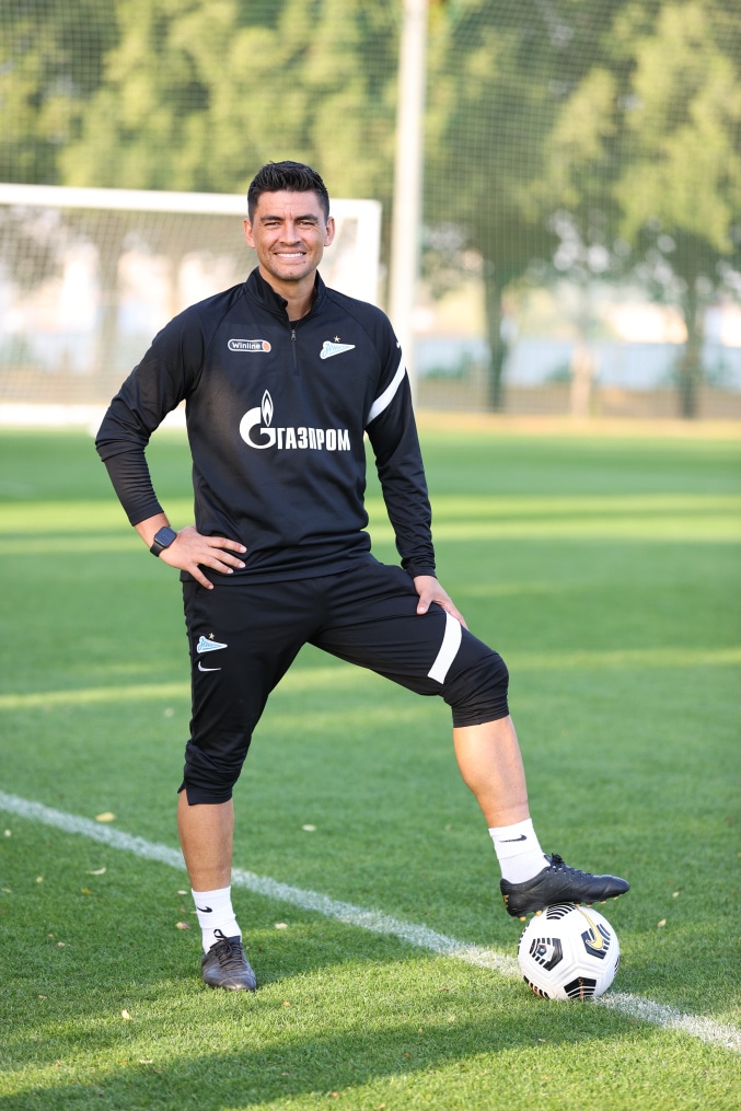 «Газпром»-тренировочные сборы «Зенита» в Дубае: 17 января, вечерняя тренировка