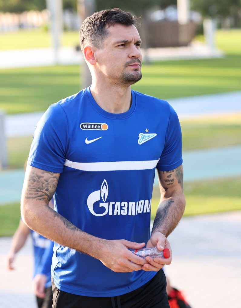 «Газпром»-тренировочные сборы «Зенита» в Дубае: 17 января, вечерняя тренировка