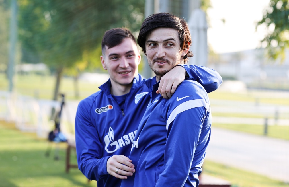 «Газпром»-тренировочные сборы «Зенита» в Дубае: 17 января, вечерняя тренировка