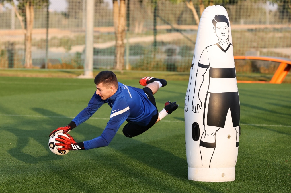 «Газпром»-тренировочные сборы «Зенита» в Дубае: 17 января, вечерняя тренировка