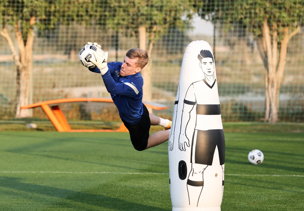 «Газпром»-тренировочные сборы «Зенита» в Дубае: 17 января, вечерняя тренировка