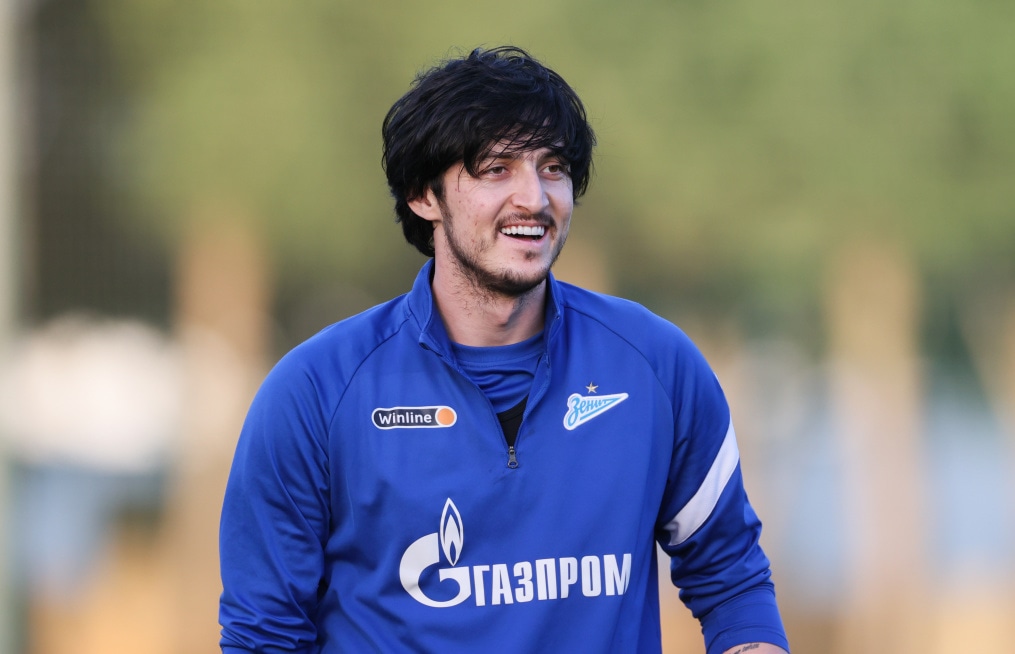 «Газпром»-тренировочные сборы «Зенита» в Дубае: 19 января, вечерняя тренировка