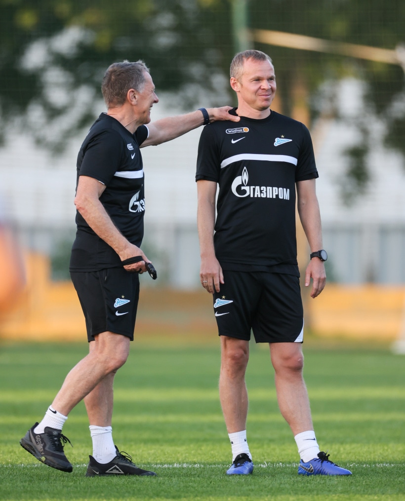 «Газпром»-тренировочные сборы «Зенита» в Дубае: 19 января, вечерняя тренировка