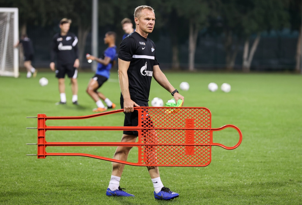 «Газпром»-тренировочные сборы «Зенита» в Дубае: 19 января, вечерняя тренировка